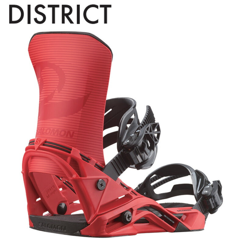 25-26 SALOMON/サロモン DISTRICT ディストリクト メンズ レディース ビンディング バインディング スノーボード 2026