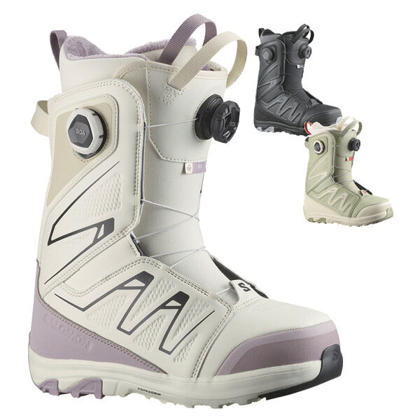 25-26 SALOMON/サロモン IVY BOA SJ アイビーボア レディース ブーツ ボア スノーボード 2026