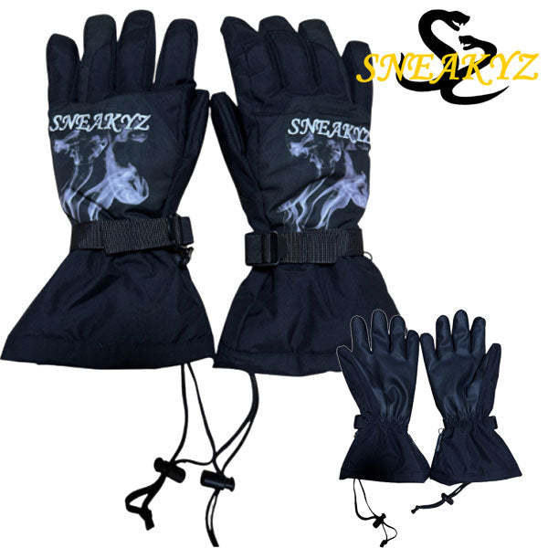 25-26 SNEAKYZ/スネーキーズ SMOKE FIVE FINGER スモークファイブフィンガー グローブ 手袋 メンズ レディース スノーボード スキー 2026 メール便対応