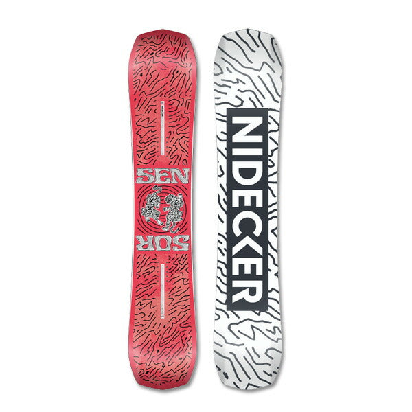 25-26 NIDECKER/ナイデッカー SENSOR MEN センサー メンズ レディース スノーボード パーク 板 2026