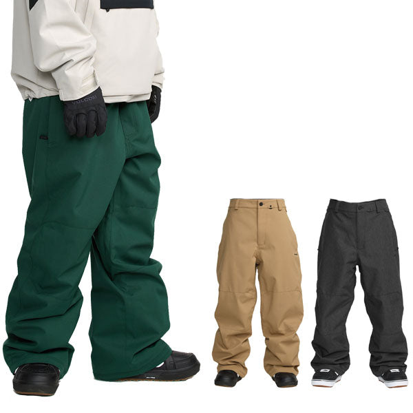 25-26 VOLCOM/ボルコム SNOW BILLOW pant メンズ レディース 防水パンツ スノーボードウェア スノーウェアー 2026