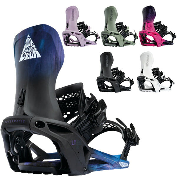 25-26 NIDECKER/ナイデッカー LT SUPERMATIC スーパーマチック メンズ レディース ビンディング バインディング スノーボード 2026