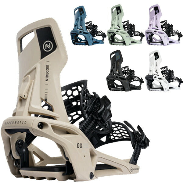 25-26 NIDECKER/ナイデッカー OG SUPERMATIC スーパーマチック メンズ レディース ビンディング バインディング スノーボード 2026