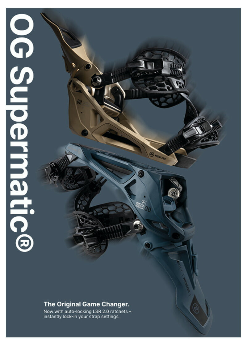 ナイデッカー　スーパーマチックOG M 25-26 25-26 NIDECKER/ナイデッカー OG SUPERMATIC スーパーマチック メンズ