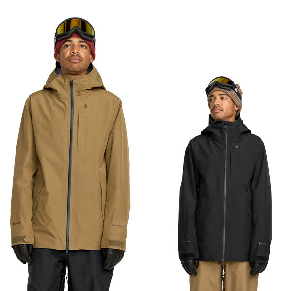 25-26 VOLCOM/ボルコム TESTER 3L GORE-TEX jacket メンズ レディース 防水ジャケット ゴアテックス スノーボードウェア スノーウェアー 2026