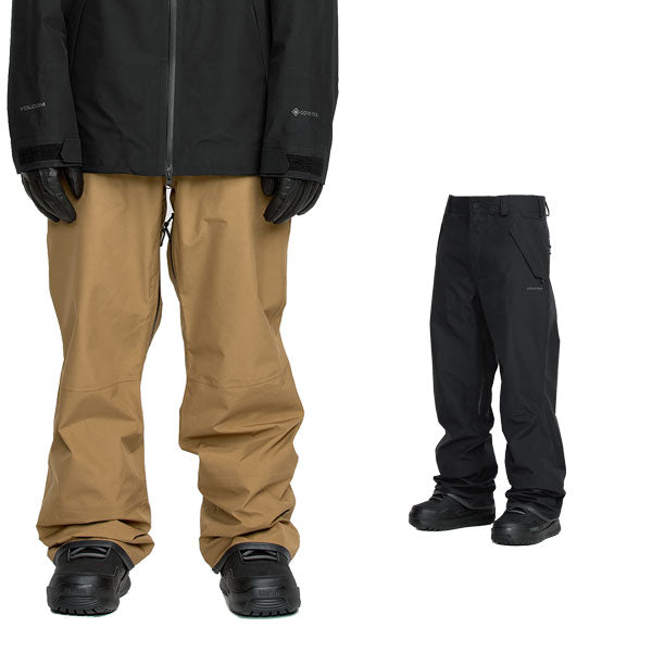 25-26 VOLCOM/ボルコム TESTER 3L GORE-TEX pant メンズ レディース 防水パンツ ゴアテックス スノーボードウェア スノーウェアー 2026