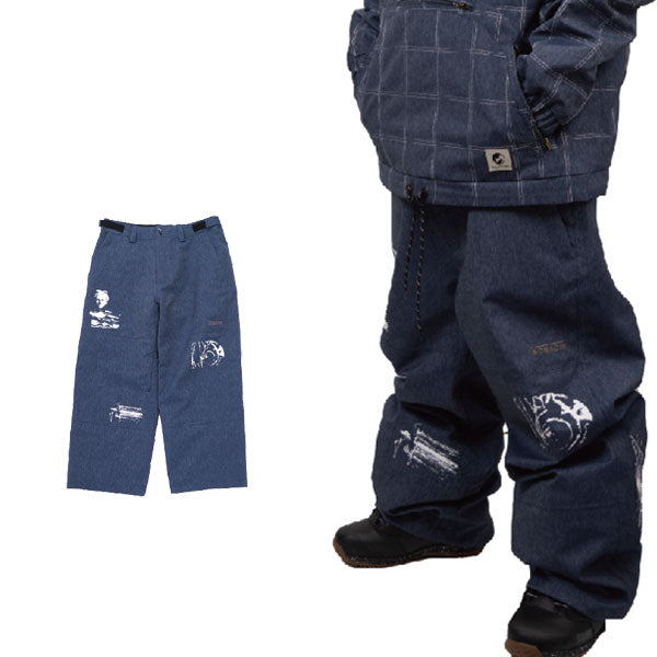 25-26 NOMADIK/ノマディック THICK pant メンズ レディース 防水パンツ スノーボードウェア スノーウェアー 2026