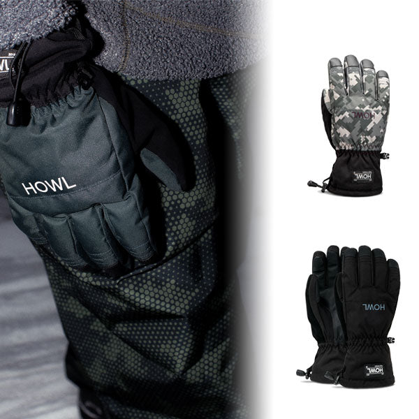 25-26 HOWL / ハウル TEAM Glove グローブ 手袋 メンズ レディース スノーボード スキー 2026 メール便対応
