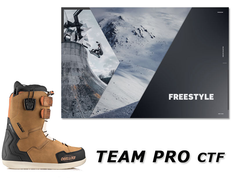 25-26 DEELUXE/ディーラックス TEAM PRO ctf チームプロ メンズ レディース 熱成型対応ブーツ スピードレース スノーボード 2026