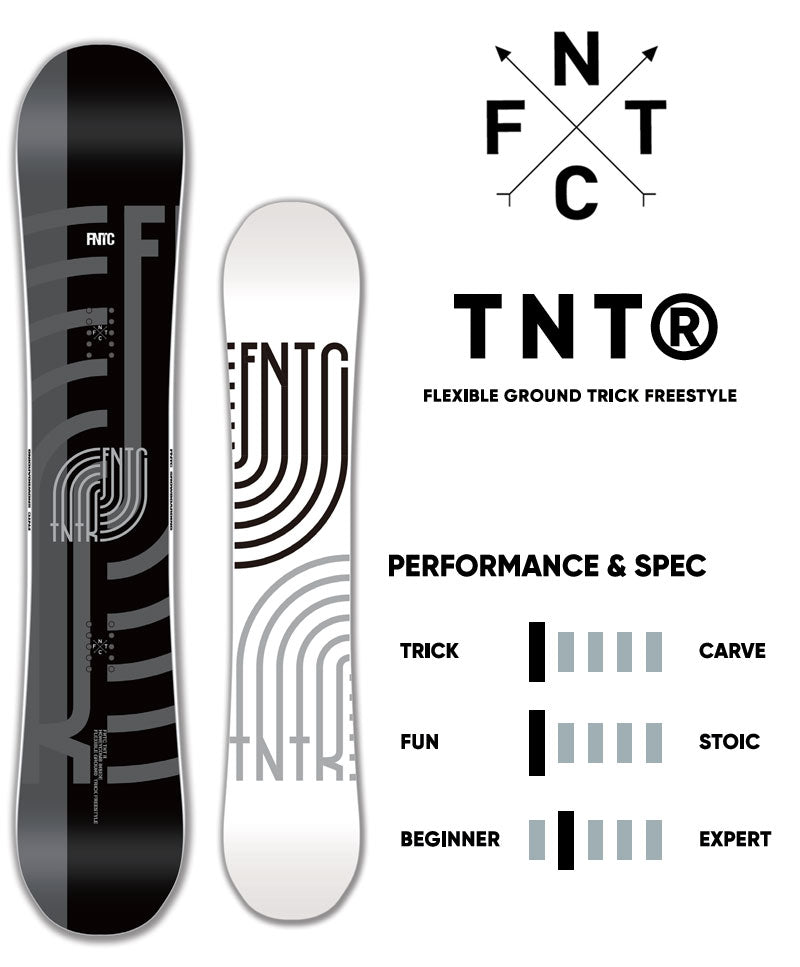 25-26 FNTC/エフエヌティーシー TNT-R ティーエヌティーアール メンズ レディース スノーボード スノボー先生 グラトリ 板 2026