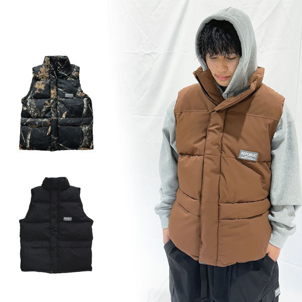 25-26 REPUBLIC&CO/リパブリック DWYCK vest 着用説明動画 メンズ レディース 防水ベスト スノーボードウェア スノーウェアー 2026