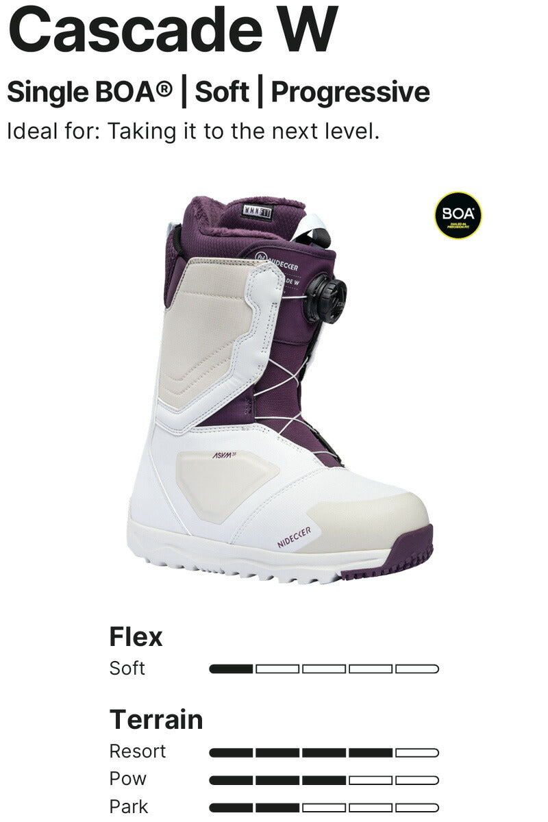 25-26 NIDECKER/ナイデッカー CASCADE W カスケード レディース メンズ