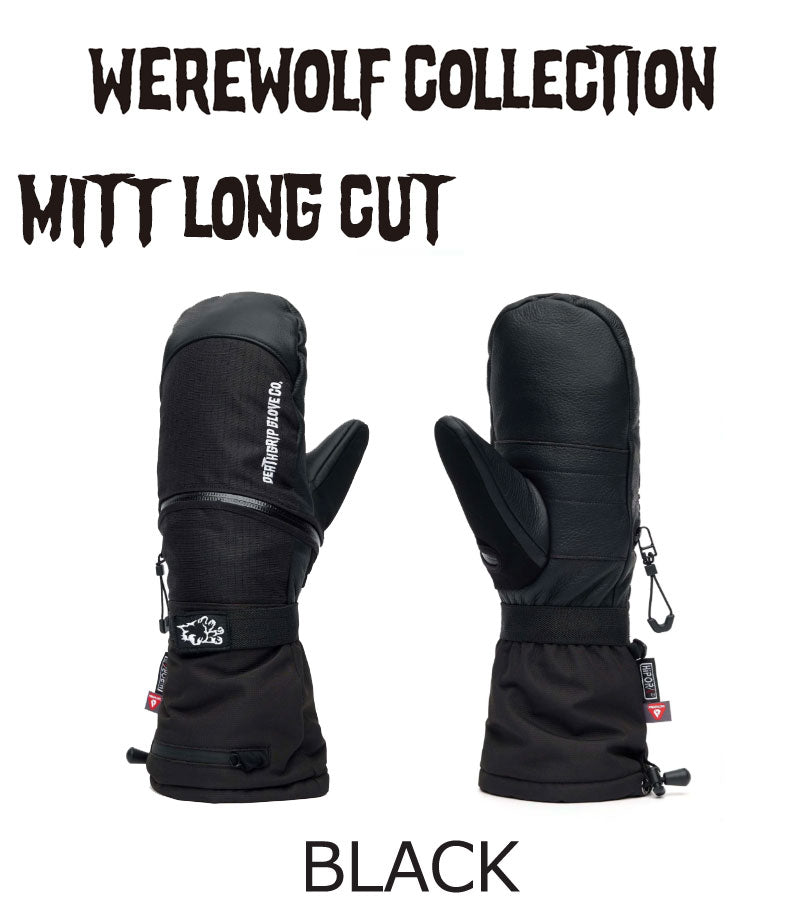 25-26 DEATHGRIP GLOVE CO/デスグリップグローブ WEREWOLF COLLECTION MITT LONG CUT ミトン グローブ 手袋 メンズ レディース スノーボード スキー 2026