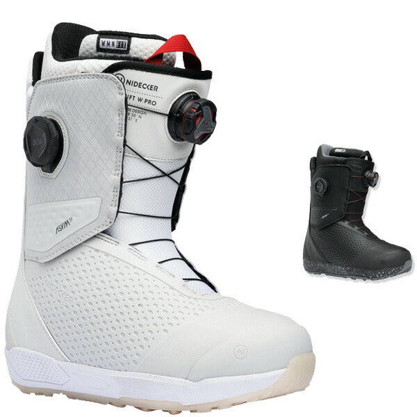 25-26 NIDECKER/ナイデッカー RIFT PRO W リフト レディース メンズ ダブルボア ブーツ スノーボード 2026