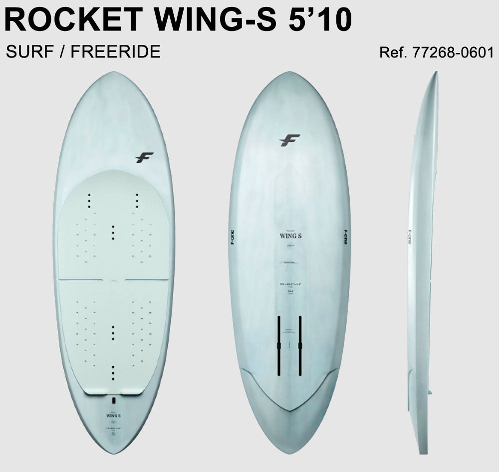 ウイングフォイルボード F-ONE エフワン ROCKETWING-S 5'10 ロケットウイングエス フォイルボード フォイルサーフィン サーフフォイル ウイングフォイル 西濃運輸営業所止め