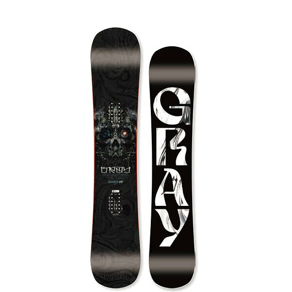 25-26 GRAY/グレイ GENIUS-HV ジーニアスハイブリッド メンズ レディース スノーボード グラトリ パーク  国産 板 2026