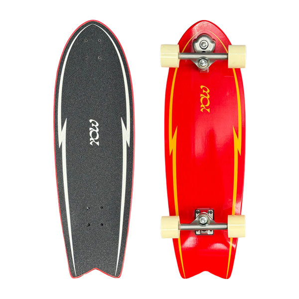 2026 YOW SKATE PIPE 32インチ ヤウ パイプ サーフスケート ロングスケートボード ロングボード スケボー コンプリート オフトレ サーフィン スノーボード