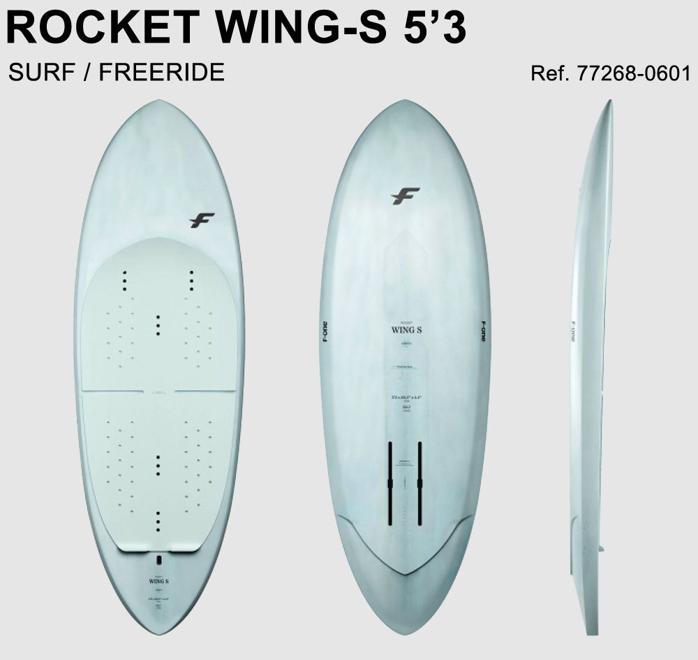ウイングフォイルボード F-ONE エフワン ROCKETWING-S 5'3 ロケットウイングエス フォイルボード フォイルサーフィン サーフフォイル ウイングフォイル 西濃運輸営業所止め
