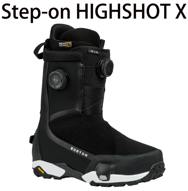 26-27 BURTON/バートン STEP ON HIGHSHOT X ステップオン ハイショットエックス メンズ レディース ブーツ ダブルボア スノーボード 2027