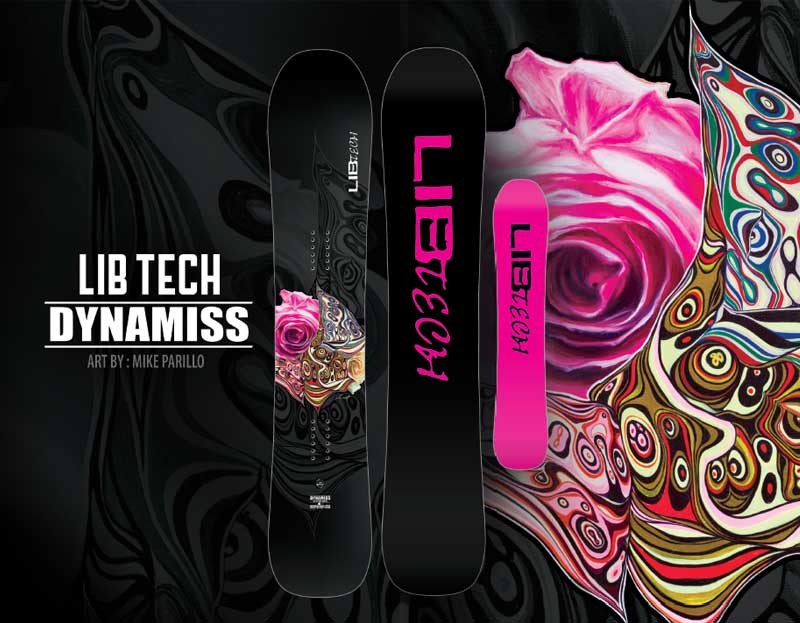 26-27 LIB TECH/リブテック DYNAMISS ダイナミス レディース スノーボード パウダー カービング 板 2027