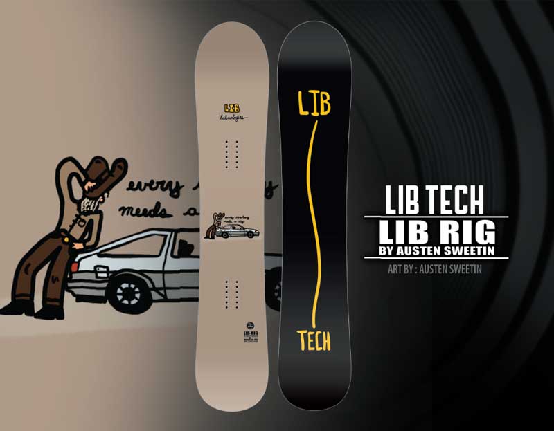 26-27 LIB TECH/リブテック LIB RIG リブリグ メンズ スノーボード パウダー 板 2027