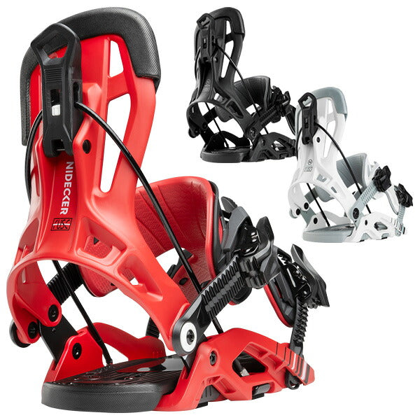 26-27 NIDECKER/ナイデッカー FLOW FUSE FUSION フローフューズ リアエントリー メンズ レディース ビンディング バインディング スノーボード 2027