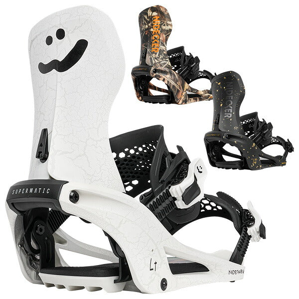 26-27 NIDECKER/ナイデッカー LT SUPERMATIC エルティースーパーマチック メンズ レディース ビンディング バインディング スノーボード 2027