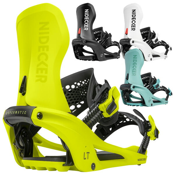 26-27 NIDECKER/ナイデッカー LT SUPERMATIC スーパーマチック メンズ レディース ビンディング バインディング スノーボード 2027
