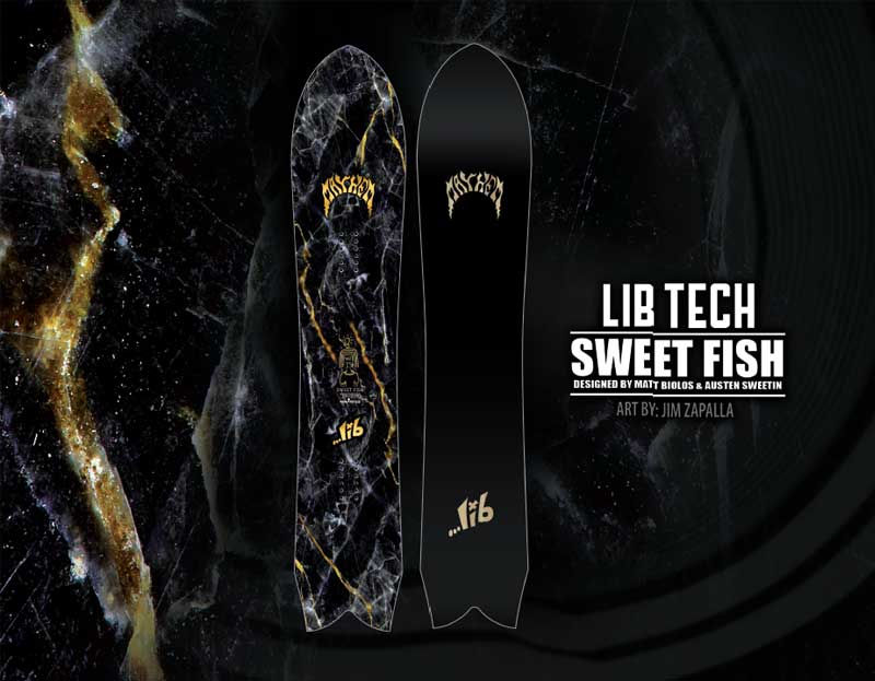 26-27 LIB TECH/リブテック SWEET FISH スイートフィッシュ メンズ スノーボード パウダー 板 2027