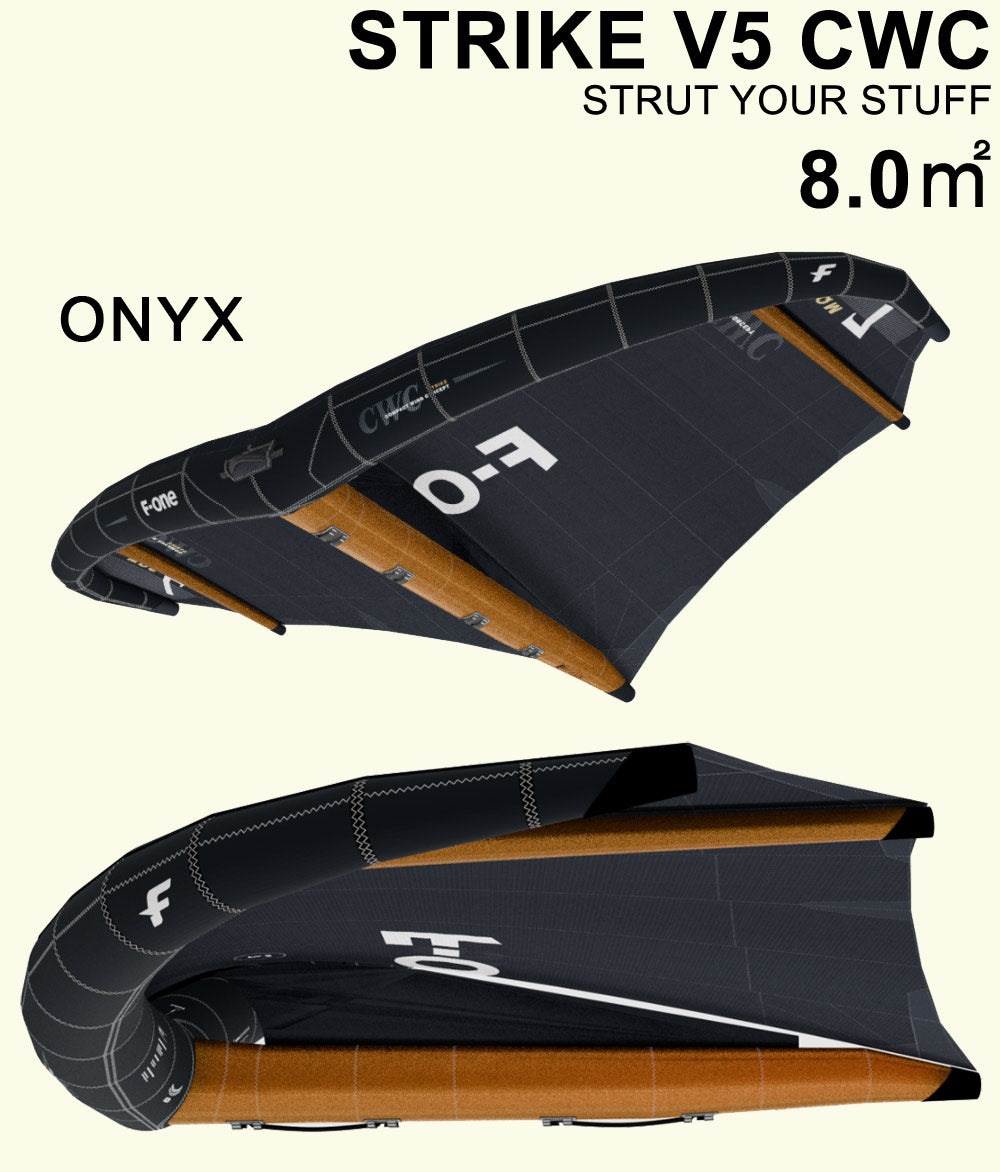 F-ONE エフワン STRIKE V5 CWC 8.0平米 ストライクブイ5 サーフウイング カイトウイング ウイングサーフィン ウイングフォイル