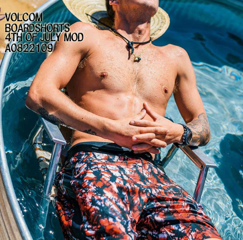 VOLCOM/ボルコム メンズ サーフパンツ ボードショーツ 海パン 水着 A0822109 4TH OF JULY MOD サーフィン メール便対応