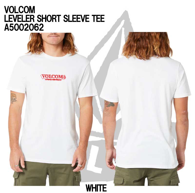 VOLCOM LEVELER SHORT SLEEVE TEE A5002062 ボルコム  Tシャツ 夏用 半袖 メンズ サーフィン メール便対応