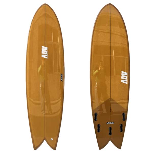 サーフボード ショート アドバンス / ADVANCED BIG FISH 6'4 ビッグフィッシュ サーフィン 西濃運輸営業所止め 送料無料