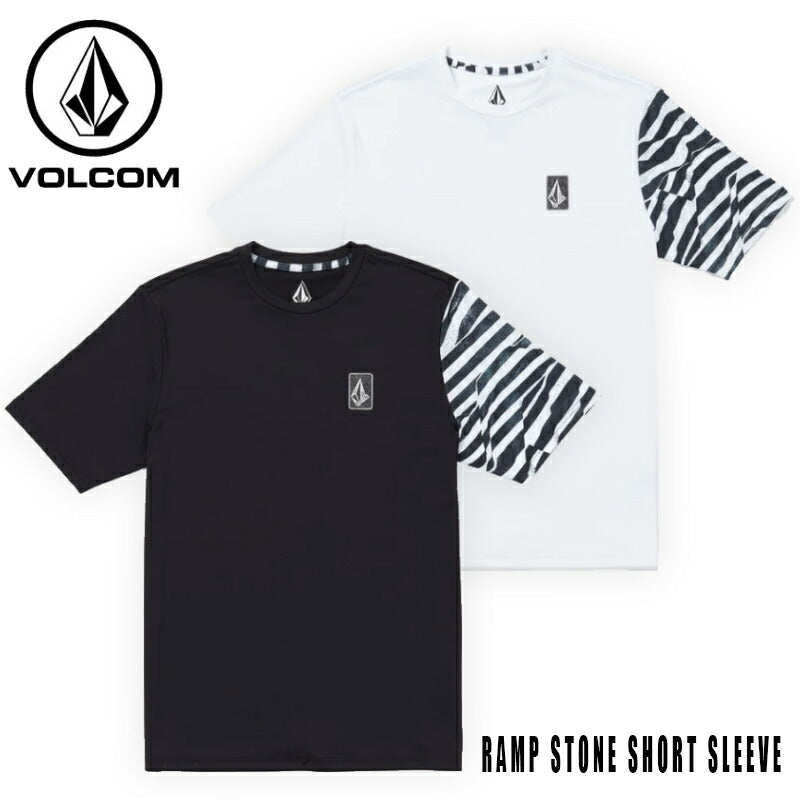 VOLCOM RASHGUARD Ramp Stone Short Sleeve ボルコム ラッシュガード 夏用 半袖 メンズ サーフィン A9112404 メール便対応