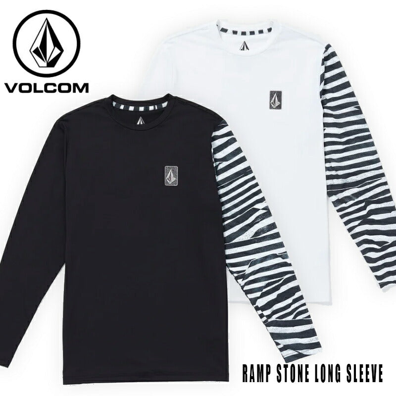 VOLCOM RASHGUARD Ramp Stone Long Sleeve ボルコム ラッシュガード 夏用 長袖 メンズ サーフィン A9312404 メール便対応