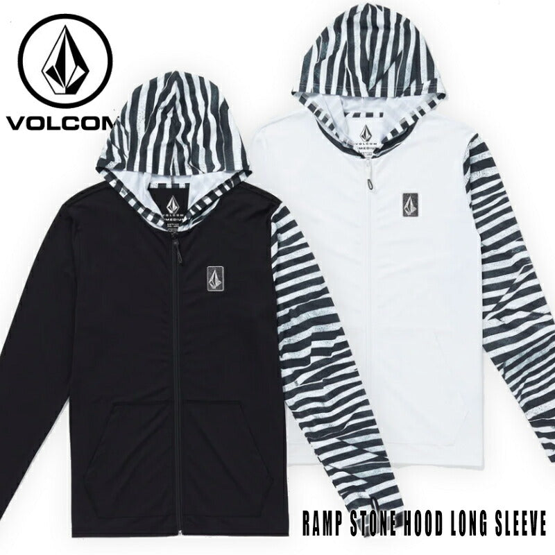 VOLCOM RASHGUARD Ramp Stone Hood Long Sleeve ボルコム ラッシュガード 夏用 パーカー 長袖 メンズ サーフィン A9312405 メール便対応