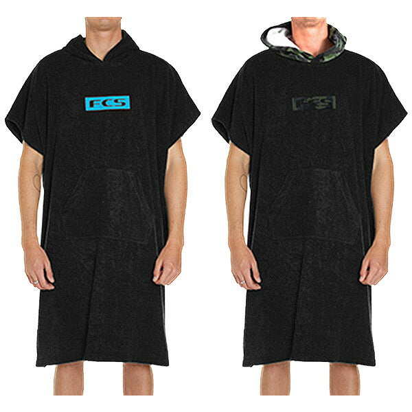 FCS TOWEL PONCHO / エフシーエス タオル ポンチョ 着替え 海 サーフィン ショートボード