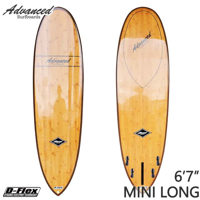 西濃運輸営業所止め サーフボード ミニロング サーフィン アドバンス / ADVANCED 6'7 EPS/BAMBOO A45 送料無料