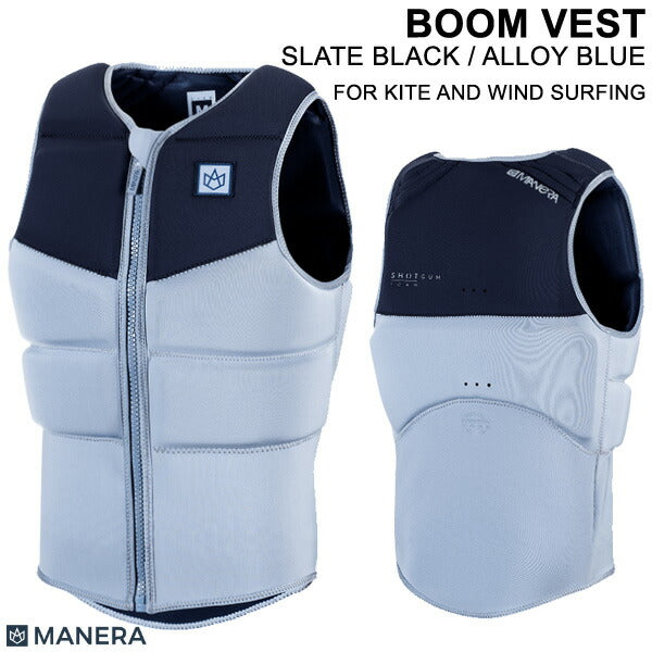 MANERA BOOM VEST SLATE BLACK / ALLOY BLUE マネラ ブーム ベスト ウィンドサーフィン ウィングフォイル カイトボード