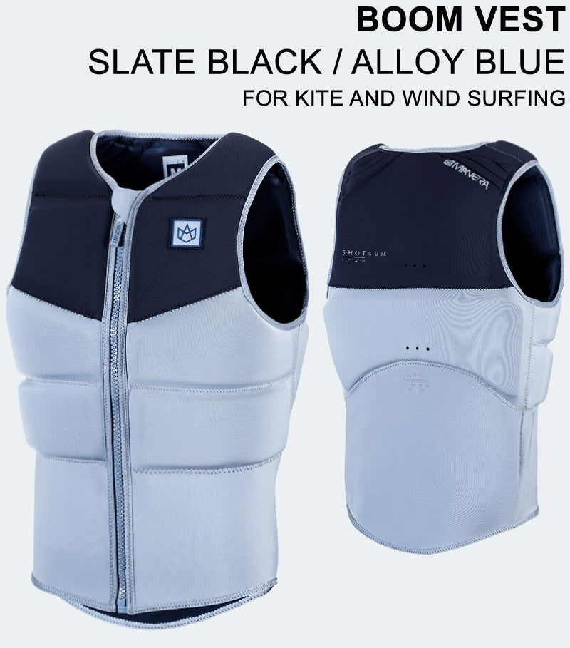 MANERA BOOM VEST SLATE BLACK / ALLOY BLUE マネラ ブーム ベスト ウィンドサーフィン ウィングフォイル カイトボード