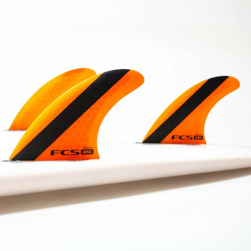 FCS フィン ARC TRI FIN M / エフシーエス トライ サーフボード サーフィン ショート 3枚組 メール便対応
