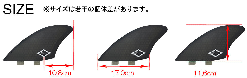 ADVANCED / アドバンス GLASS FIN KEEL HONEYCOMB CORE ハニカムコアフィン グラスフィン サーフボード サーフィン ツインフィン レトロフィン メール便対応