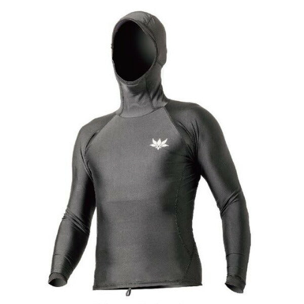 AXXE CLASSIC FOOD RASHGUARD / アックス　クラシック メンズフード付きラッシュガード 日焼け防止 サーフィン