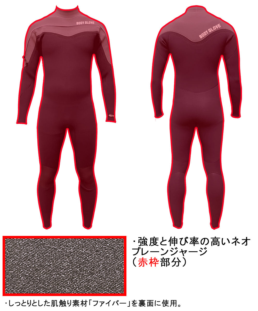 2024 BODYGLOVE FUSION SERIES FULLSUITS LC TBB1020 / ボディー