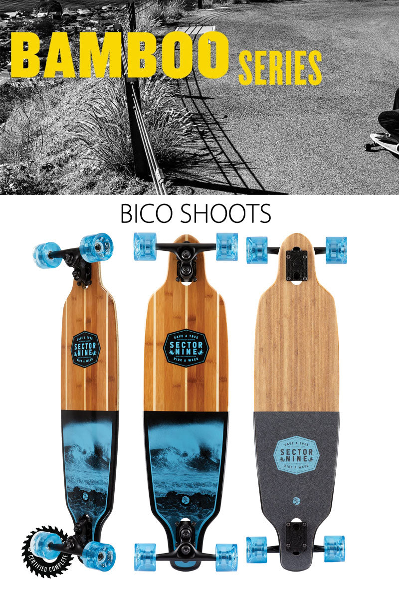 即出荷 SECTOR9/セクターナイン BICO SHOOTS 33.5inc サーフスケート ロングスケートボード ロングボード スケボー オフトレ