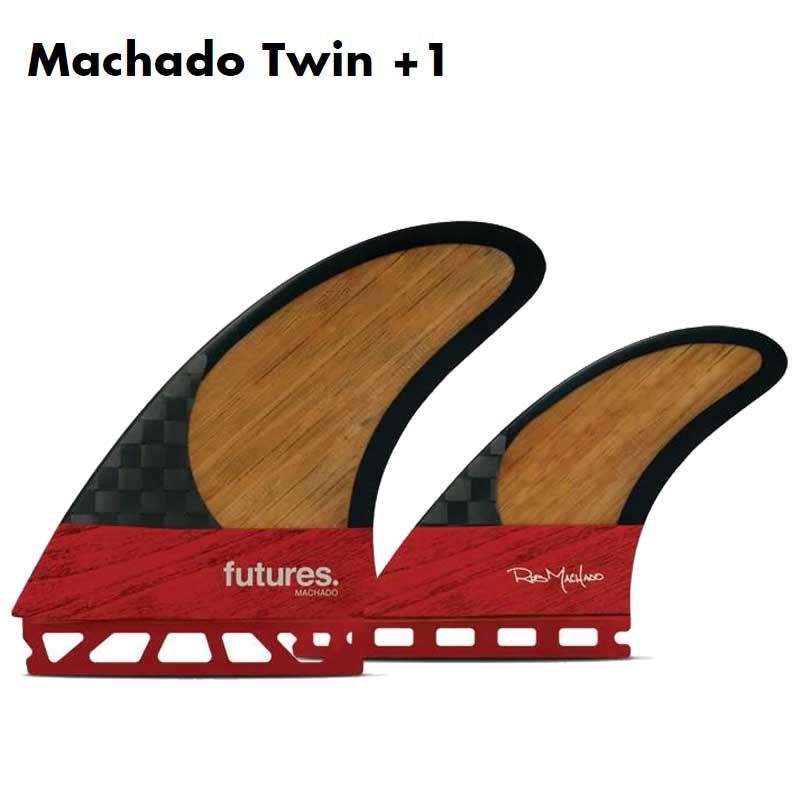 FUTURES FIN MACHADO TWIN + STABILISER FIN  / フューチャーズフィン ロブマチャド ツイン プラス スタビライザー サーフボード サーフィン