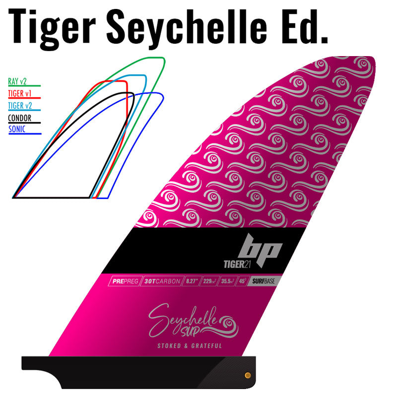 BLACK PROJECT TIGER Seychelle Ed. Pre-Preg 30TCARBON / ブラックプロジェクト タイガー セイシェル フルカーボン SUP サップ センターフィン パドルボード 超軽量