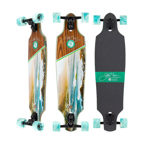 即出荷 SECTOR9/セクターナイン CAPE ROUNDHOUSE 34inc サーフスケート ロングスケートボード ロングボード スケボー オフトレ