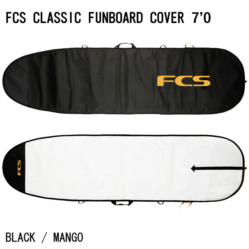 FCS CLASSIC BOARD COVER FUNBOARD 7'0/エフシーエス クラシック ボードカバー ファンボード ボードケース ハードケース サーフボード サーフィン