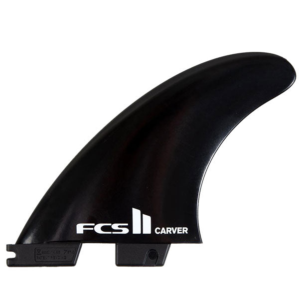 FCS2 CARVER GLASS FLEX TRI FINS BLACK / FCSII エフシーエス2 カーバー トライ サーフボード サーフィン メール便対応